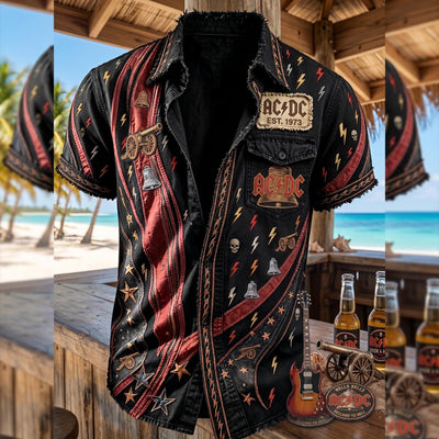 PREMIUM HAWAIIAN SHIRT TLQ DBD ACDC 23052610
