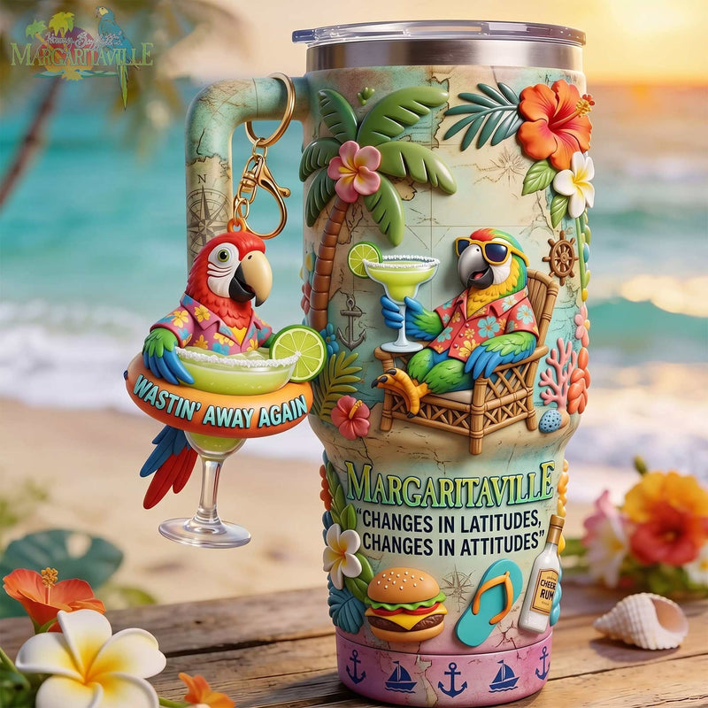 Handle Tumbler With Plush Charm HCT APT JIBU 2206261