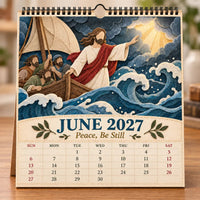 2027 Walking With Jesus Wall Calendar