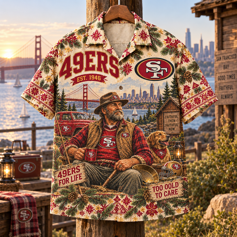 San Francisco For Life Hawaiian Shirt