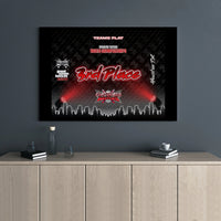 Tinter Battles Canvas | 3rd Place Window Tinting Championship Award | 1.25-Inch Premium Gallery Wrap | Commemorative Office Decor for Professionals