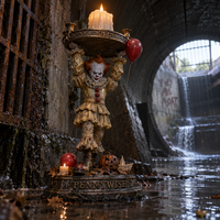 Sewer Clown Candle Holder