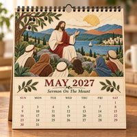 2027 Walking With Jesus Wall Calendar