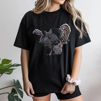 Wild Turkey T-Shirt | Realistic Bird Nature Graphic Print | Premium Soft Cotton | Thanksgiving Gift for Wildlife Enthusiasts and Hunters
