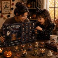 Highland Cow Halloween Countdown Calendar