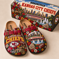Kansas City Gameday Bloom Clogs