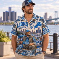 Detroit For Life Hawaiian Shirt