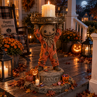 Burlap Sam Candle Holder