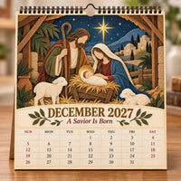 2027 Walking With Jesus Wall Calendar