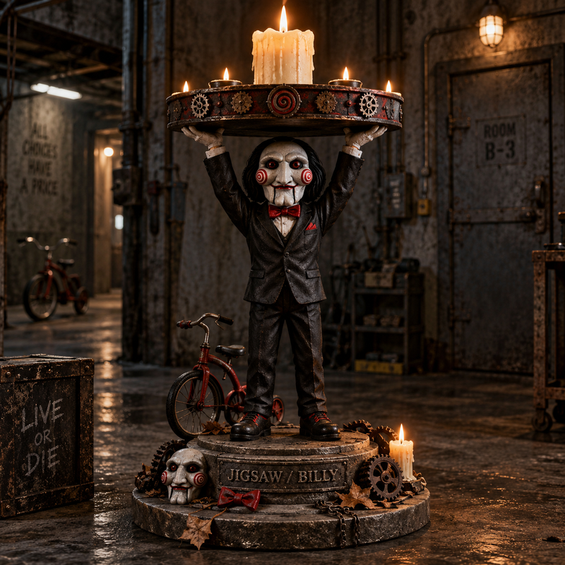 Puzzle Puppet Candle Holder
