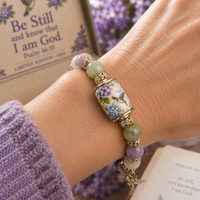 Hummingbird Garden Faith Bracelet