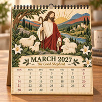 2027 Walking With Jesus Wall Calendar