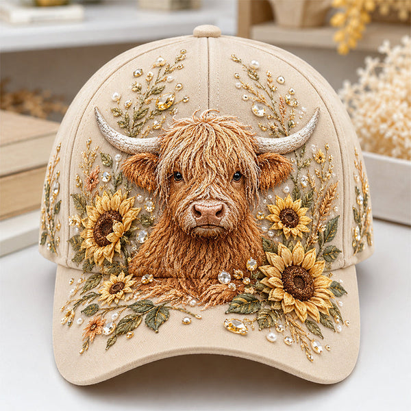 3D Animal Embroidered Cap