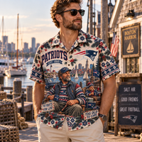 New England For Life Hawaiian Shirt