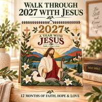 2027 Walking With Jesus Wall Calendar