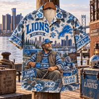 Detroit For Life Hawaiian Shirt