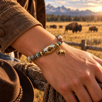 Wild Bison Guardian Bracelet