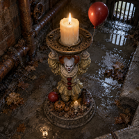 Sewer Clown Candle Holder