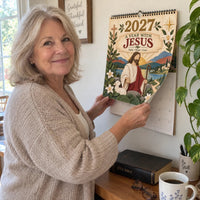 2027 Walking With Jesus Wall Calendar