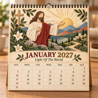 2027 Walking With Jesus Wall Calendar