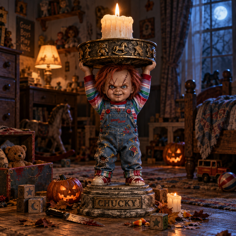 Playtime Doll Candle Holder