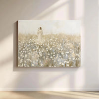 Jesus With Lamb Wall Art | Biblical Shepherd Canvas Print | Premium 1.25-Inch Gallery Wrap | Christian Home Decor & Religious Gift
