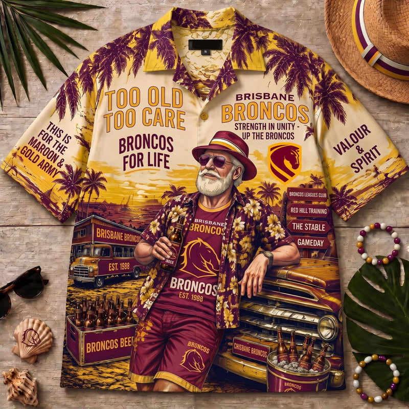 PREMIUM HAWAIIAN SHIRT TLQ DBD BRBR 1208261