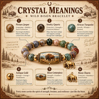 Wild Bison Guardian Bracelet