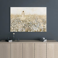 Jesus With Lamb Wall Art | Biblical Shepherd Canvas Print | Premium 1.25-Inch Gallery Wrap | Christian Home Decor & Religious Gift