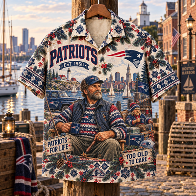 New England For Life Hawaiian Shirt