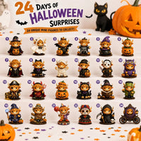Highland Cow Halloween Countdown Calendar