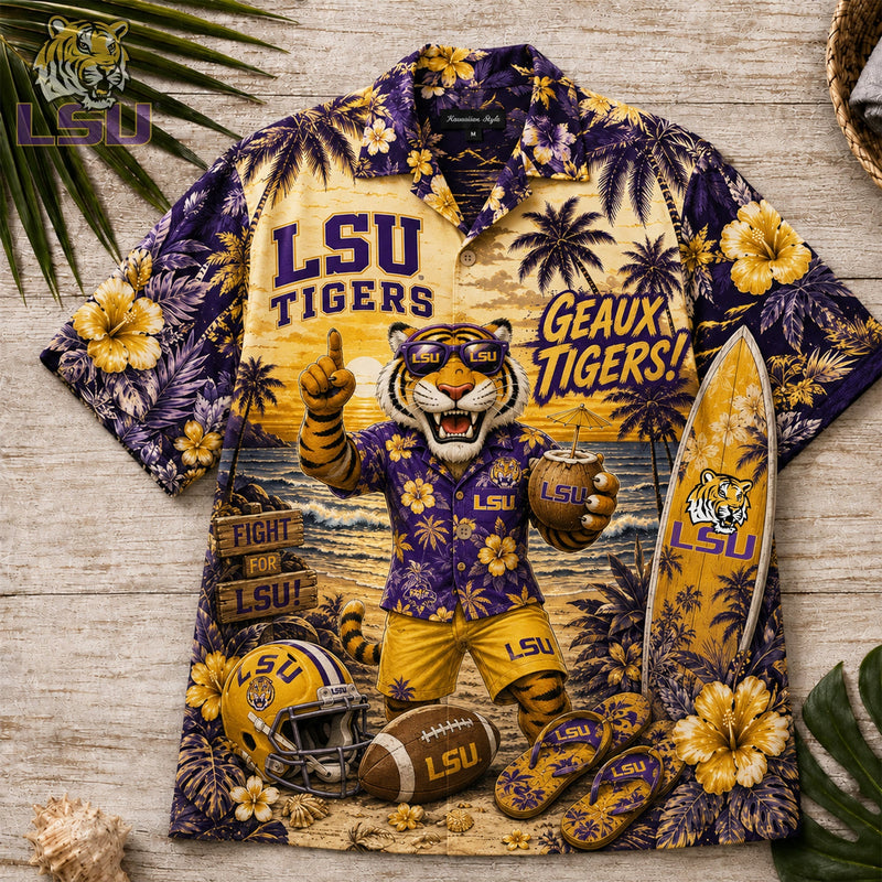 PREMIUM HAWAIIAN SHIRT ALK YPT LSU 1808261