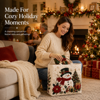 Christmas Quilted Tote Bag