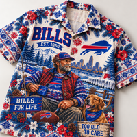 Buffalo For Life Hawaiian Shirt