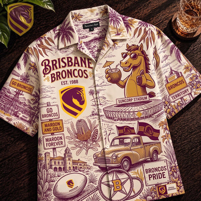 PREMIUM HAWAIIAN SHIRT TLQ DBD BRBR 1707262